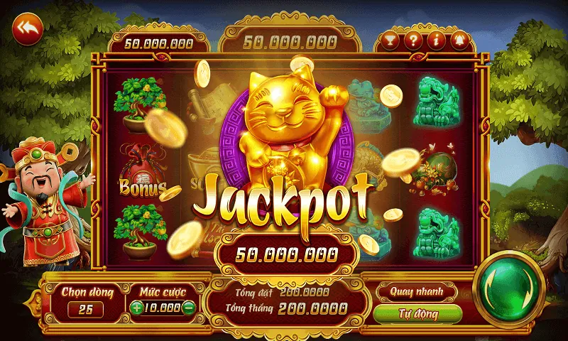 Trò chơi Nổ Hũ (Slot Games) với jackpot lớn tại daga68 link